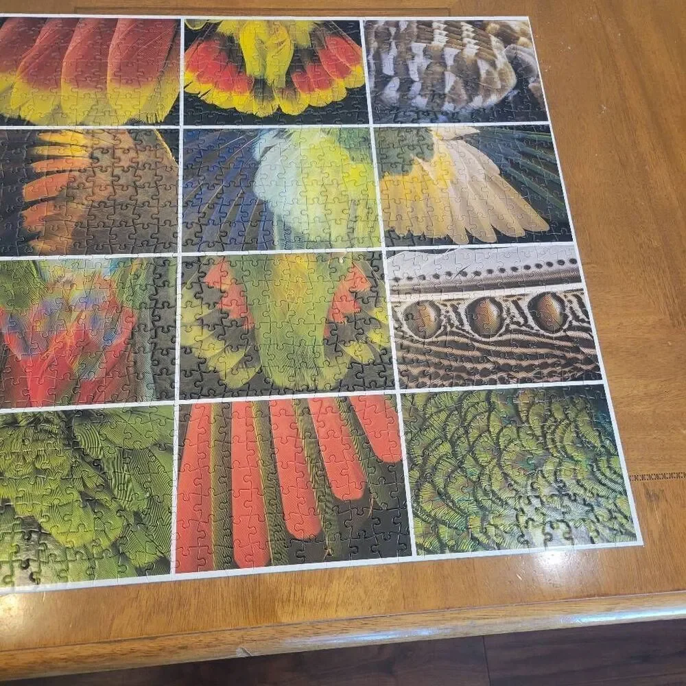 Buffalo Games National Geographic Photoark Feathered Fantasies 1000 pc Jigsaw Pu